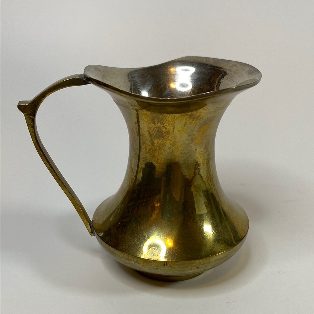 Vintage Brass Pitcher